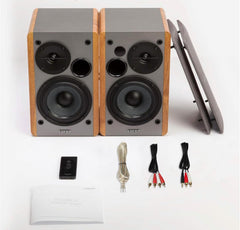 Edifier R1280T Powered Bookshelf Speakers - 2.0 Active Near Field Studio Monitor Speaker - Wooden Enclosure - 42 Watts RMS Power