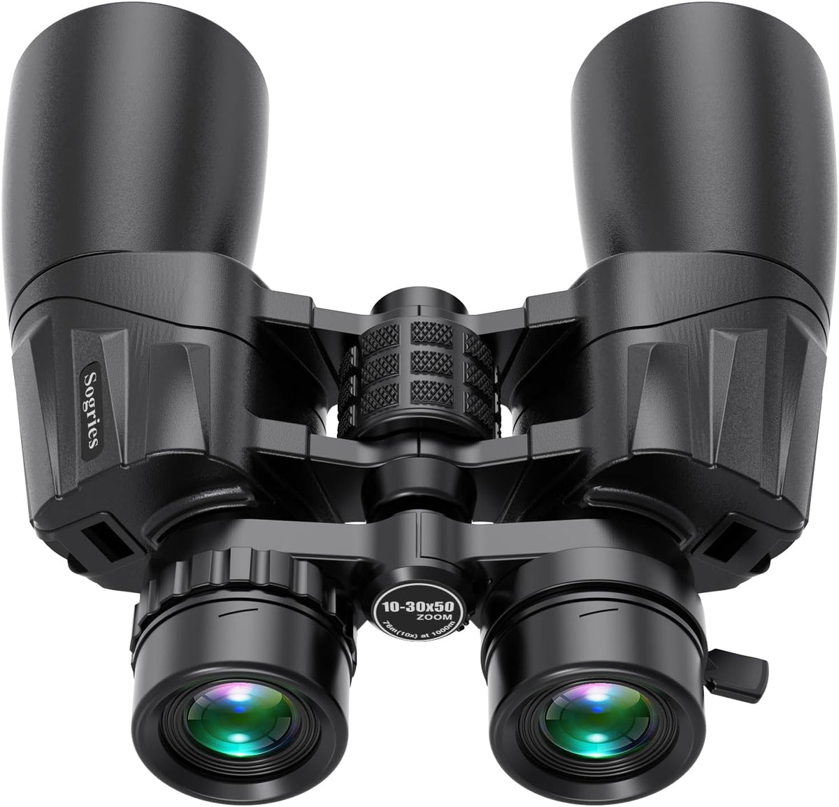 10-30x50 Zoom Binoculars for Adults  High Powered Military Binoculars for Bird Watching Traveling Hunting Concerts with Large View BAK4 FMC Lens Clear Low Light Vision at Night