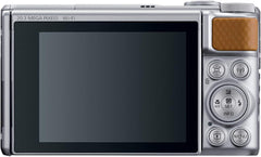 Canon Cameras US Point and Shoot Digital Camera with 3.0" LCD  Silver (2956C001)
