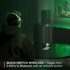 SteelSeries Arctis Nova 5X Wireless Multi-System Gaming Headset — Neodymium Magnetic Drivers — 100+ Audio Presets — 60 HR Battery — 2.4GHz or BT — ClearCast Gen2.X Mic — Xbox  PC  PS  Switch  Mobile