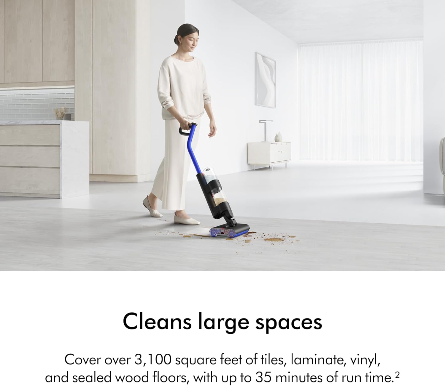 Dyson WashG1 Wet Cleaner (Matte Black/Ultra Blue)