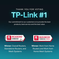 TP-Link Deco XE75 Pro AXE5400 Tri-Band WiFi 6E Mesh System - 2.5G WAN/LAN Port  Covers up to 7200 Sq.Ft  Replaces WiFi Router and Extender  AI-Driven Mesh  6GHz Band  3-Pack