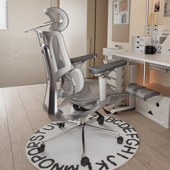 Hbada E3 Pro Ergonomic Office Chair, Big and Tall Office Chairs - with 3-Zone Dynamic Lumbar Support, 4D Adjustable Headrest, 6D Adjustable Armrests, Swivel, Grey