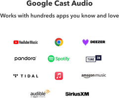 WiiM Pro AirPlay 2 Receiver  Google Cast Audio  WiFi Multiroom Streamer  Compatible with Alexa  Siri and Google Assistant  Stream Hi-Res Audio from Spotify  Amazon Music  Tidal and More