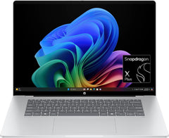 HP OmniBook 5 16 inch Next Gen AI PC  2K Touchscreen  Snapdragon X Plus X1P-42-100  16 GB RAM  512 GB SSD  Qualcomm Adreno GPU  Windows 11 Home  Glacier Silver  16-fb0000nr