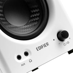 Edifier MR4 Powered Studio Monitor Speakers  4" Active Near-Field Monitor Speaker - White (Pair)