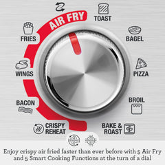 Breville Smart Oven Air Fryer Compact, Brushed Stainless Steel