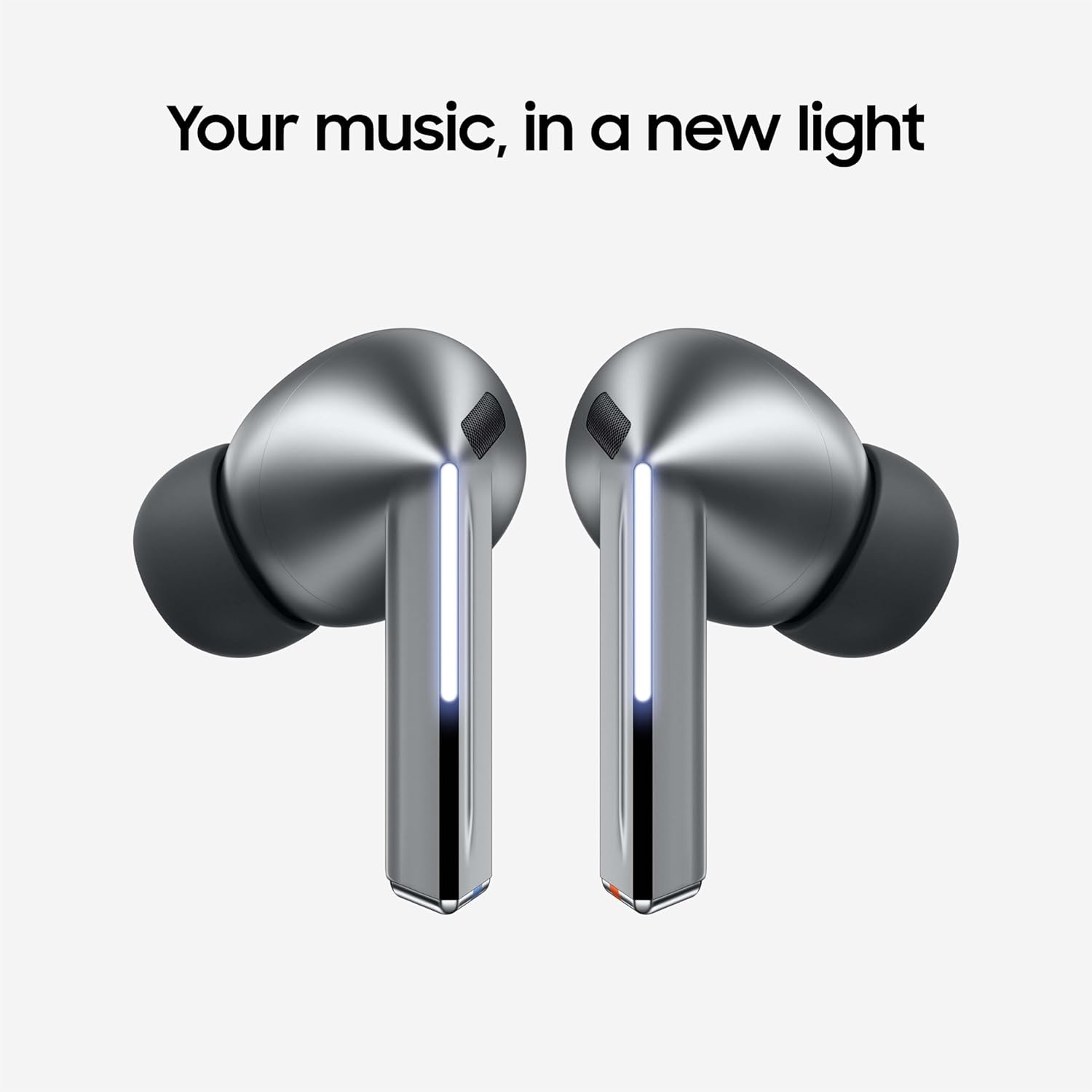 Samsung Galaxy Buds 3 Pro AI True Wireless Bluetooth Earbuds  Noise Cancelling  Sound Optimization  Redesigned Comfort Fit  Silver [US Version  Amazon Exclusive  2Yr Warranty]