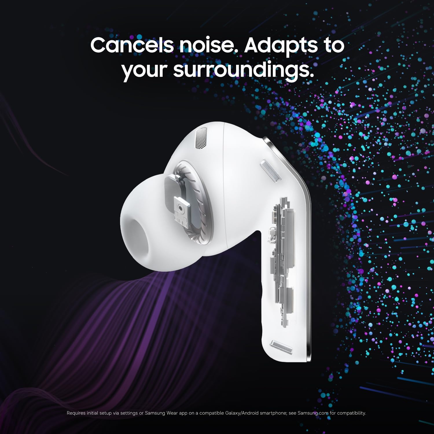 Samsung Galaxy Buds 4 Pro (2026) AI True Wireless Bluetooth Earbuds  Hi-Res Audio  2-Way Speaker  ANC 2.0  Optimized Comfort  IP57  Live Translation  White [US Version  2 Yr Warranty]