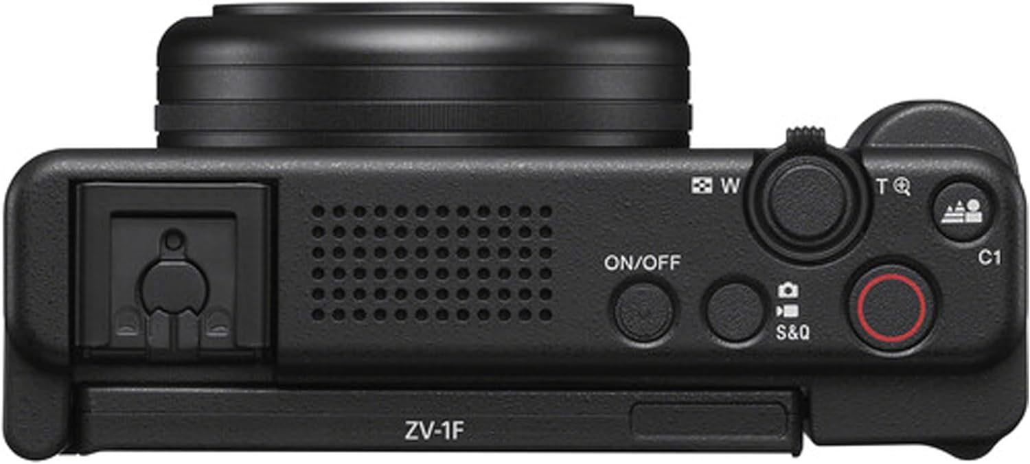 Sony ZV-1F Content Creator's Ultimate Kit: 128GB Extreme Memory  Mic  Video Light  Editing Software U-Grip  and Tripod Bundle (21pc)