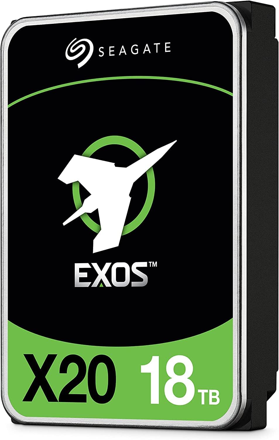 Seagate Exos X20 18TB 7200 RPM 512e SATA 6Gb/s 3.5" Enterprise Hard Drive - ST18000NM003D (Renewed)