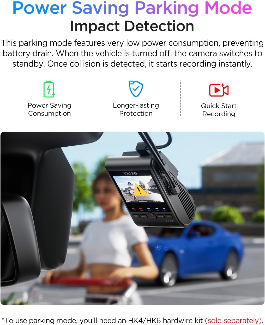 VIOFO A329S 4K 3 Channel Dash Cam  4K Front + 2K Cabin Fisheye (210°) + 2K Rear  Power Saving Parking Mode  Wi-Fi 6 App Control  All-Channel STARVIS 2 Sensors  Supports up to 4TB SSD Storage
