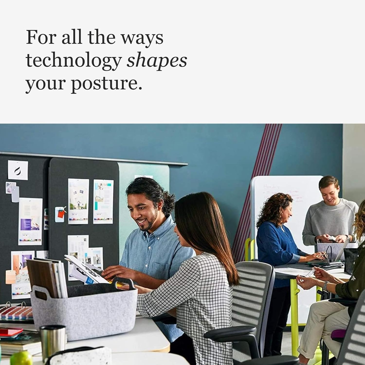 Steelcase Series 1 Office Chair - Ergonomic Work Chair with Wheels for Hard Flooring - Helps Support Productivity - Weight-Activated Controls, Back & Arm Support - Easy Assembly - Tangerine