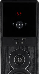 Rockville TM150B Powered Home Theater Tower Speaker System  Black  1000W  10" Subwoofers  Bluetooth  USB/SD Playback  FM Radio  Remote Control  Karaoke Ready  Perfect for Home Entertainment