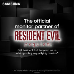 SAMSUNG 49" Odyssey G9 (G95C) Series DQHD 1000R Curved Gaming Monitor  240Hz  1ms(GtG)  DisplayHDR 1000  AMD FreeSync Premium Pro  Eye Saver Mode  Auto Source Switch+  LS49CG950ENXZA  2024