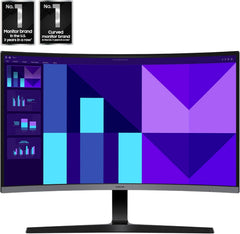 Samsung 32-inch S3 (S39GD) FHD 100Hz Curved Monitor  Game Mode  Eye Saver Mode  Multiple Connectivity with HDMI Port  Built-in Speakers  LS32D39DGANXZA  2025