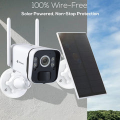 Kittyhok Solar Home Security Camera System  4pcs 2k Ultra Solar Security Cameras Wireless Outdoor  Smart Human Detection  Spotlight  Forever Power  10CH NVR  60 Days Local Storage  0 Monthly Fee