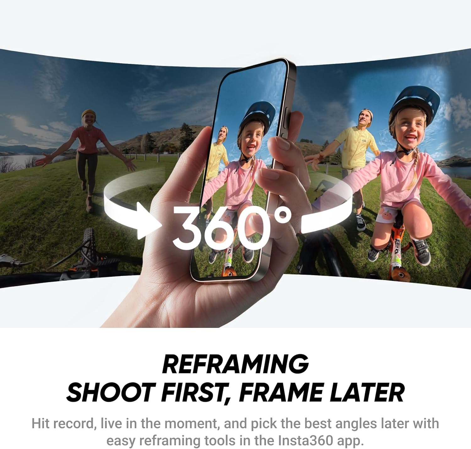 Insta360 X4 Air Motorcycle Ultimate Multiview Bundle - Lightweight 165g 8K 360 Camera  Invisible Selfie Stick  Replaceable Lenses  Shoot First & Frame Later  Built-in Wind Guard  Stabilization