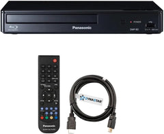 Region Free Blu-Ray Player Compatible with Panasonic DMP-BD Multi Region Code Free | Blu-Ray Regions A  B  C | DVD Regions 0-8 with Dynastar 6FT HDMI Bundle