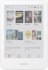Kobo Clara Colour | Colour eReader | 6" Glare-Free Colour and Ink Kaleido 3 Display | Dark Mode Option | Waterproof | Audiobooks | 16GB of Storage | White