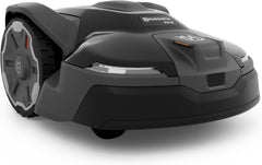 Husqvarna 410iQ Automower Robotic Mower, 0.5 Acre Mowing Capacity, Wire Free Robot Lawn Mower with Charging Station, RS1 EPOS Reference Station and Replacement Blades, 970727401
