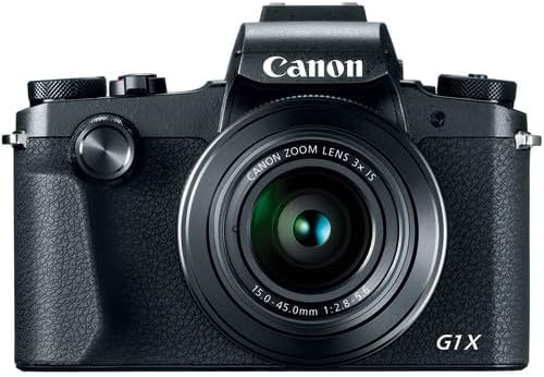 Canon PowerShot G1 X Mark III Digital Camera | 24.2MP APS-C Sensor  Dual Pixel AF & 3X Zoom | Compact Camera for Travel & Everyday Photography (2208C001) + 64GB Card + Shoulder Bag