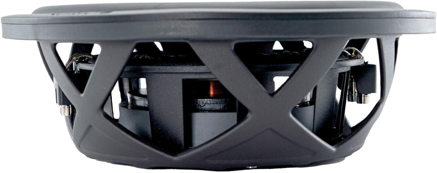 ORION XTR Series XTR12SWD4 Shallow Mount 12” Car Subwoofer  2000W Max Power  500W RMS  Dual 4 Ohm  UV Coated Cone  NBR Surround – Compact Slim Subwoofer for Clean Bass in Tight Car Audio Installs