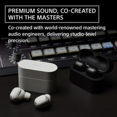 Sony WF-1000XM6 The Best Truly Wireless Noise Cancelling Earbuds (2026 Model)  Bluetooth in-Ear Headphones  with Studio-Quality Sound  Up to 24 Hours of Battery Life  Black