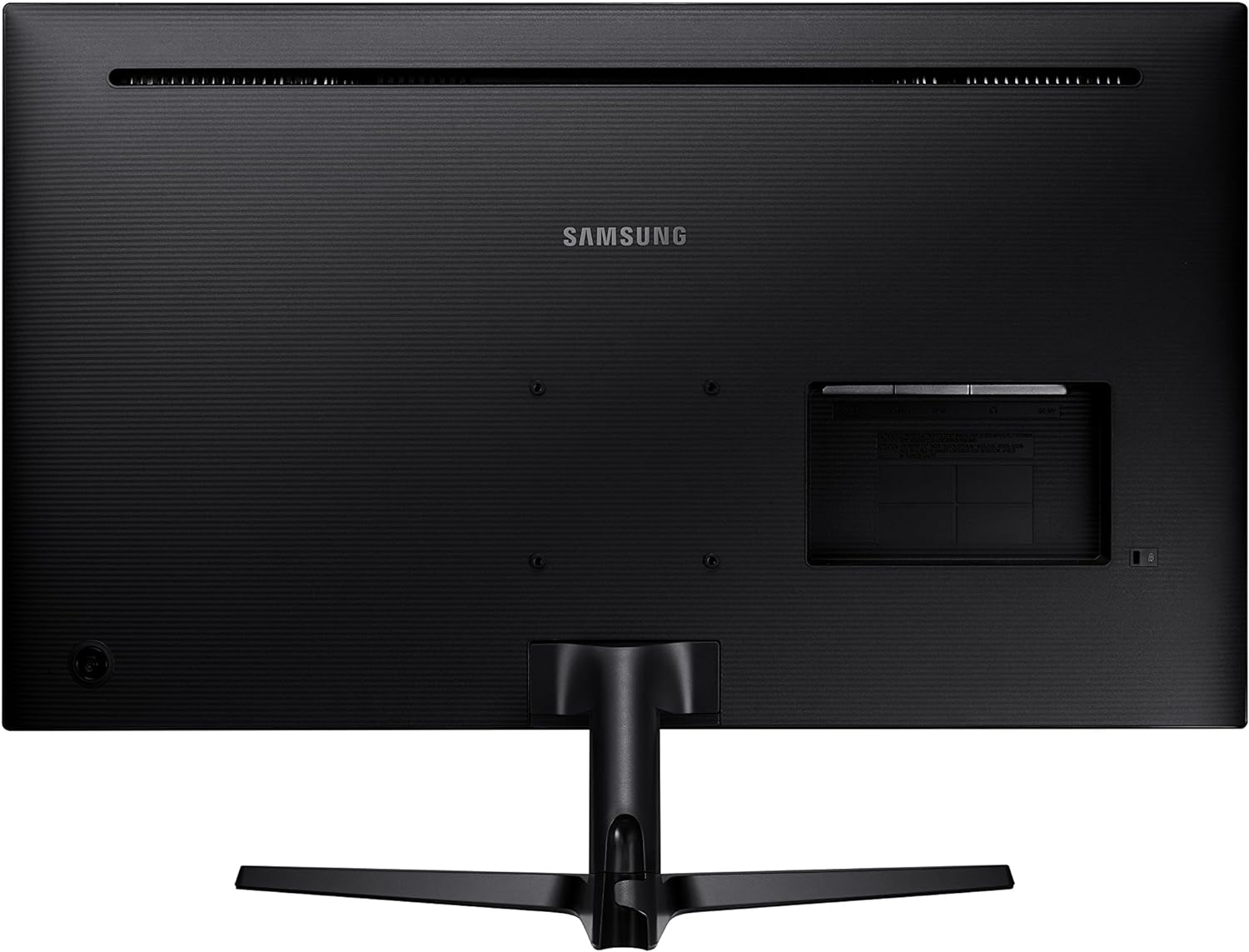 SAMSUNG 32" UJ59 Series 4K UHD (3840x2160) Computer Monitor VA Panel  HDMI  Display Port  Eye Saver/Flicker Free Mode  FreeSync  LU32J590UQNXZA  Black