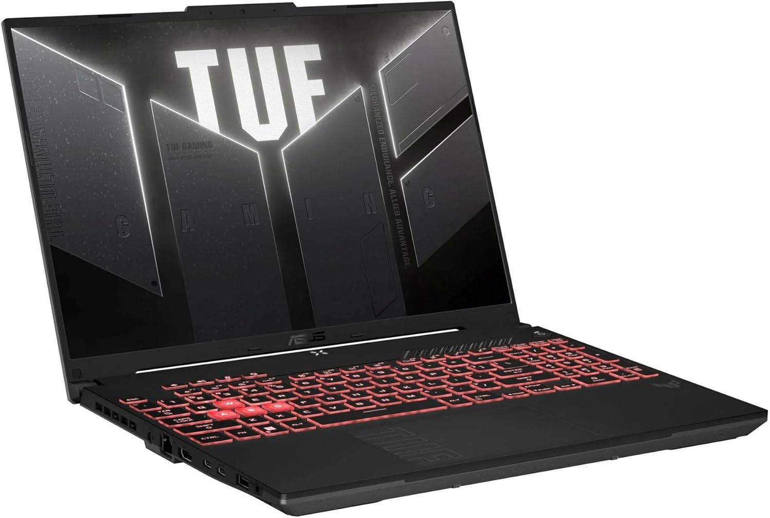 ASUS TUF Gaming A16 Laptop: AMD Ryzen 7 7445HS  16" Full HD+ 145Hz Display  NVIDIA GeForce RTX 4050  24GB DDR5 RAM  512GB SSD  Backlit Keyboard  Windows 11