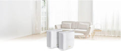 ASUS ZenWiFi XT9 AX7800 Tri-Band WiFi6 Mesh WiFiSystem (2Pack)  802.11ax  up to 5700 sq ft & 6+ Rooms  AiMesh  Lifetime Free Internet Security  Parental Controls  2.5G WAN Port  UNII 4  White