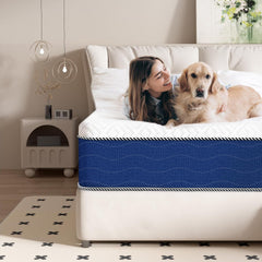 King Mattress, 12 Inch Green Tea Memory Foam Mattress in a Box, Medium Plush King Size Mattress for Pressure Relief, CertiPUR-US Certified