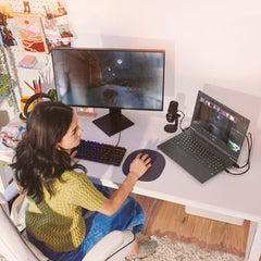 HP Victus 15 Gaming Laptop  15.6" FHD 144Hz Display  AMD Ryzen 5 7535HS  16GB DDR5 RAM  1TB PCIe M.2 SSD  NVIDIA GeForce RTX 2050  HDMI  Webcam  Backlit Keyboard  Wi-Fi 6  Windows 11 Home  Silver