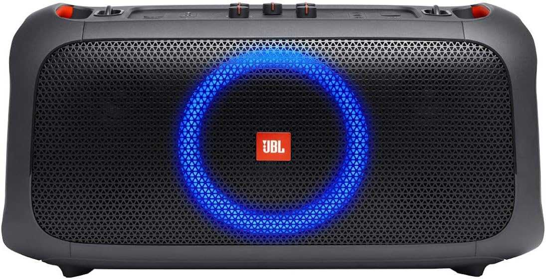 JBL PartyBox On-The-Go Powerful Portable Bluetooth Party Speaker with Dynamic Light Show  black