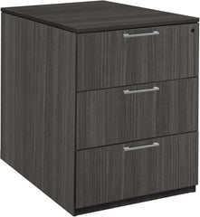 Regency Legacy Stand Up Back to Back Lateral File/Desk- Ash Grey