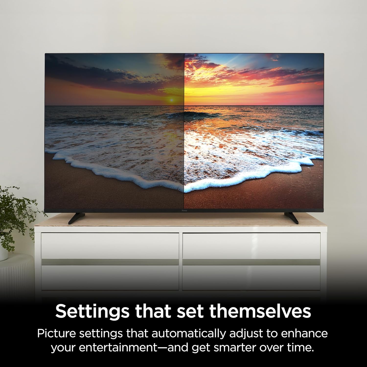 Roku Smart TV – 75-Inch Pro Series 4K QLED RokuTV with Backlit Roku Voice Remote Pro  Dolby Vision IQ  120Hz Refresh Rate – Live Local News  Sports  Gaming