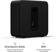 Sonos Sub 4 - Wireless Subwoofer - Black