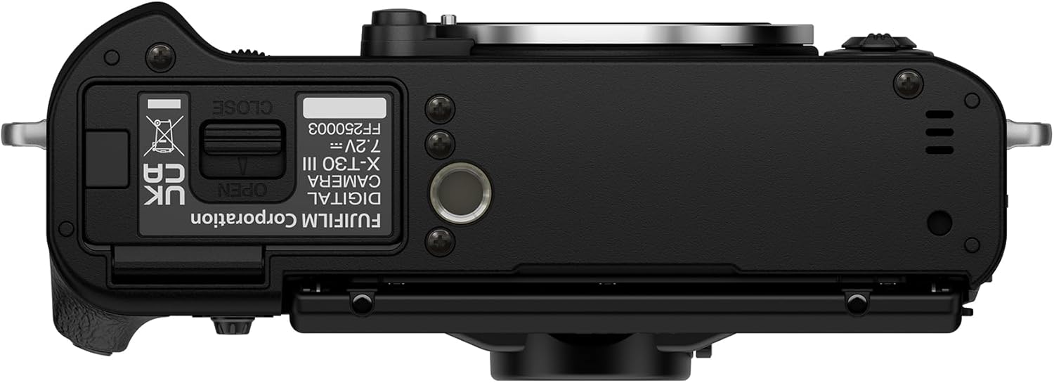FUJIFILM X-T30 III Mirrorless Camera Body  Black
