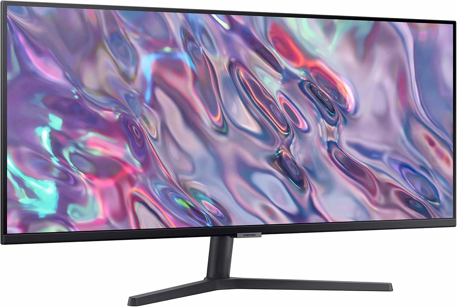 SAMSUNG 34" ViewFinity S50GC Series Ultra-WQHD Monitor  100Hz  5ms  HDR10  AMD FreeSync  Eye Care  Borderless Design  PIP  PBP  LS34C502GANXZA  2023  Black
