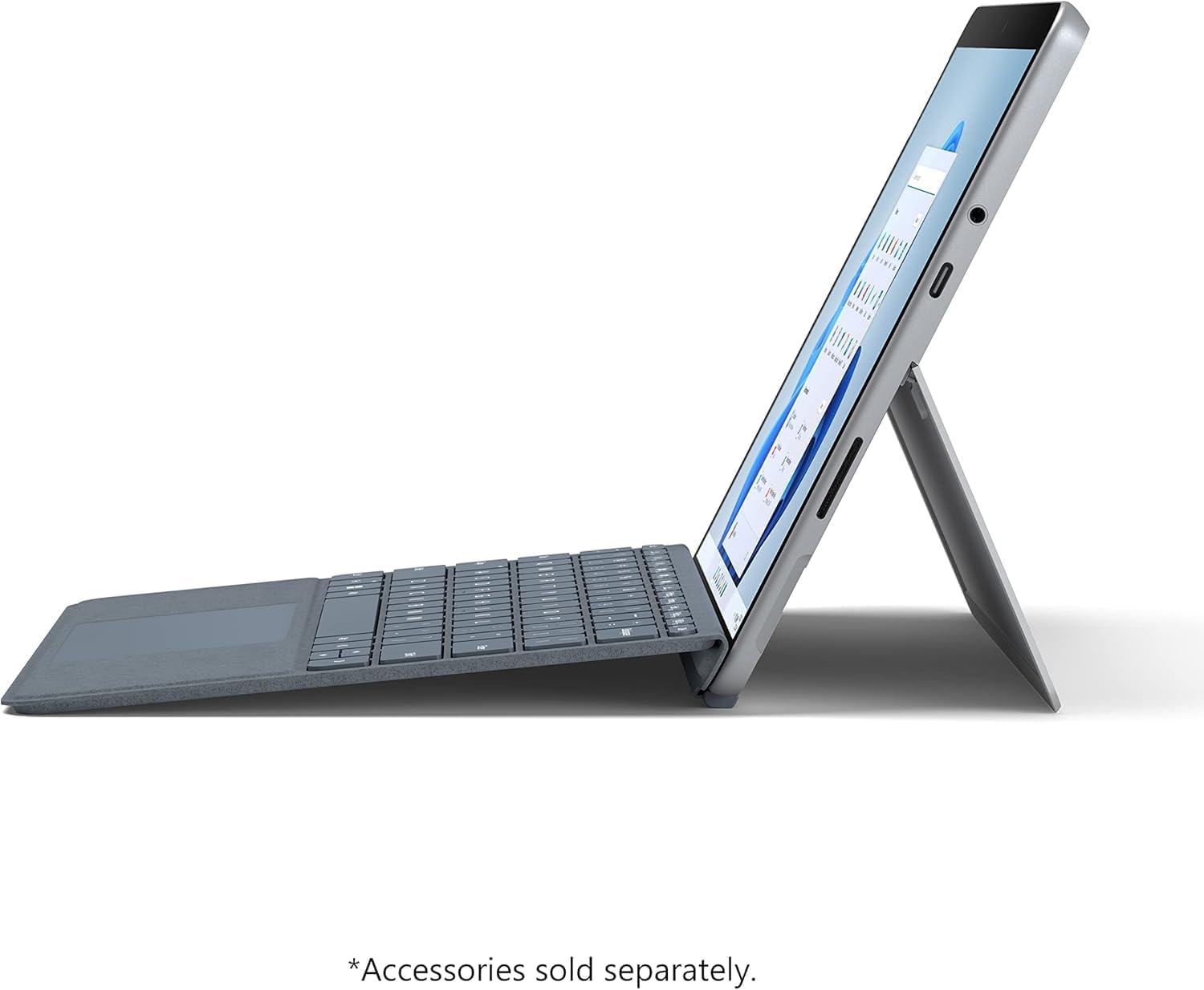 Microsoft Surface Go 2-10.5" Touch-Screen - Intel Core m3-8GB Memory - 128GB SSD - WiFi - Platinum Windows 11 PRO (Renewed)