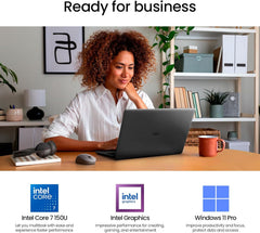 Dell 16 Laptop Touchscreen Computer  16" FHD+ Touch Screen Student & Business Laptop PC  Intel Core 7 (10-Core  Beat i7-1355U)  32GB DDR5 2TB SSD  Windows 11 Pro  Backlit Keyboard 10-Key  Copilot Key
