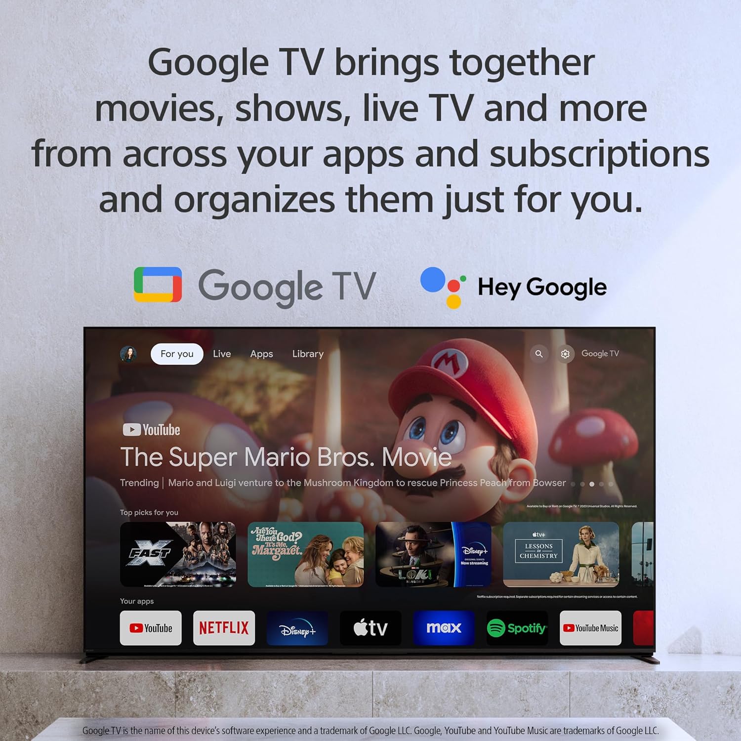 Sony 85-Inch Class 4K Ultra HD BRAVIA 3 LED Smart TV with Google TV  Dolby Vision HDR  and Exclusive Features for PlayStation®5 (K-85S30)