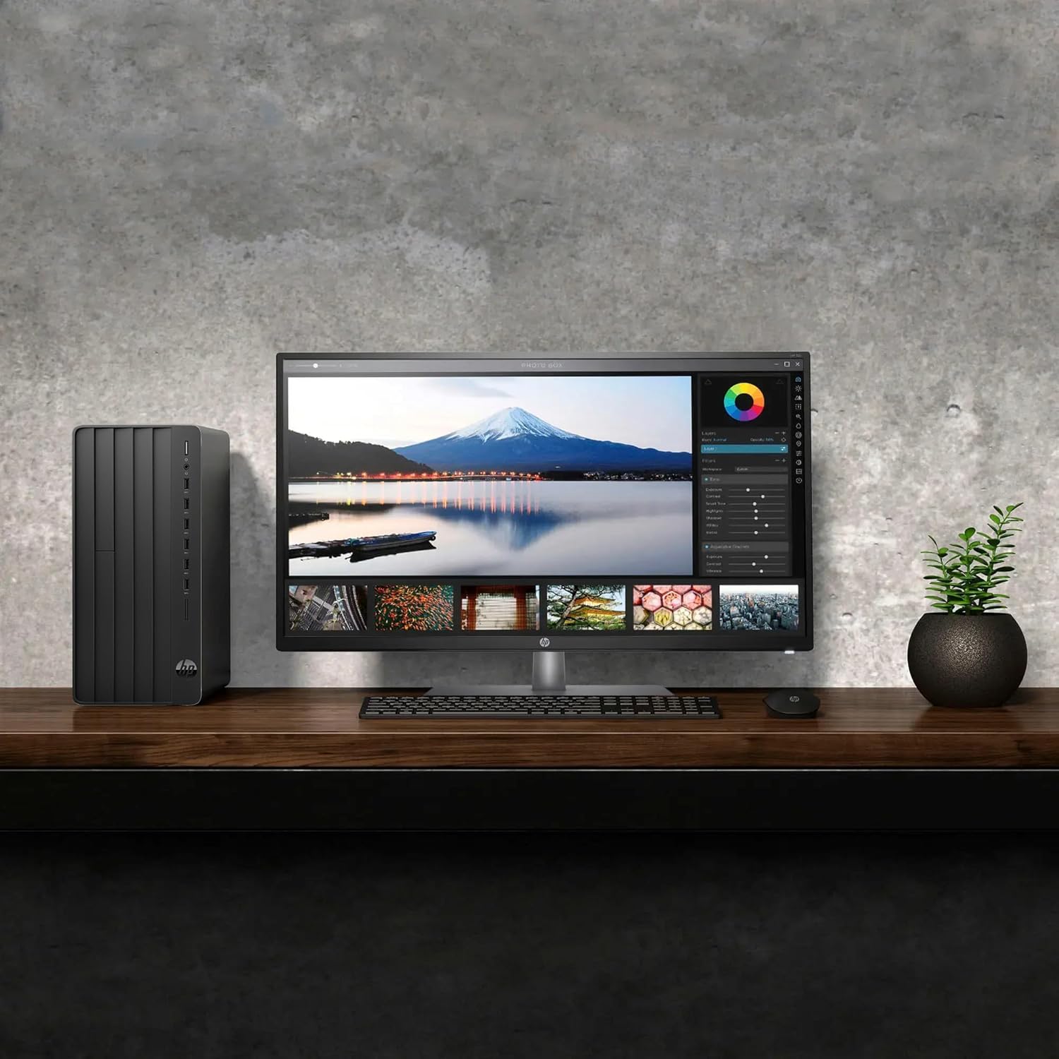 HP Desktop Computer Tower for Home Student & Business  13th Gen Intel Quad-Core Processor  16gb Ddr4 Ram  256gb Pcie Ssd  WiFi Adapter  Vga  Rj-45  Hdmi  Keyboard and Mouse  Windows 11 Home