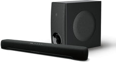 Yamaha Audio SR-C30A Compact Sound Bar with Wireless Subwoofer and Bluetooth  Black