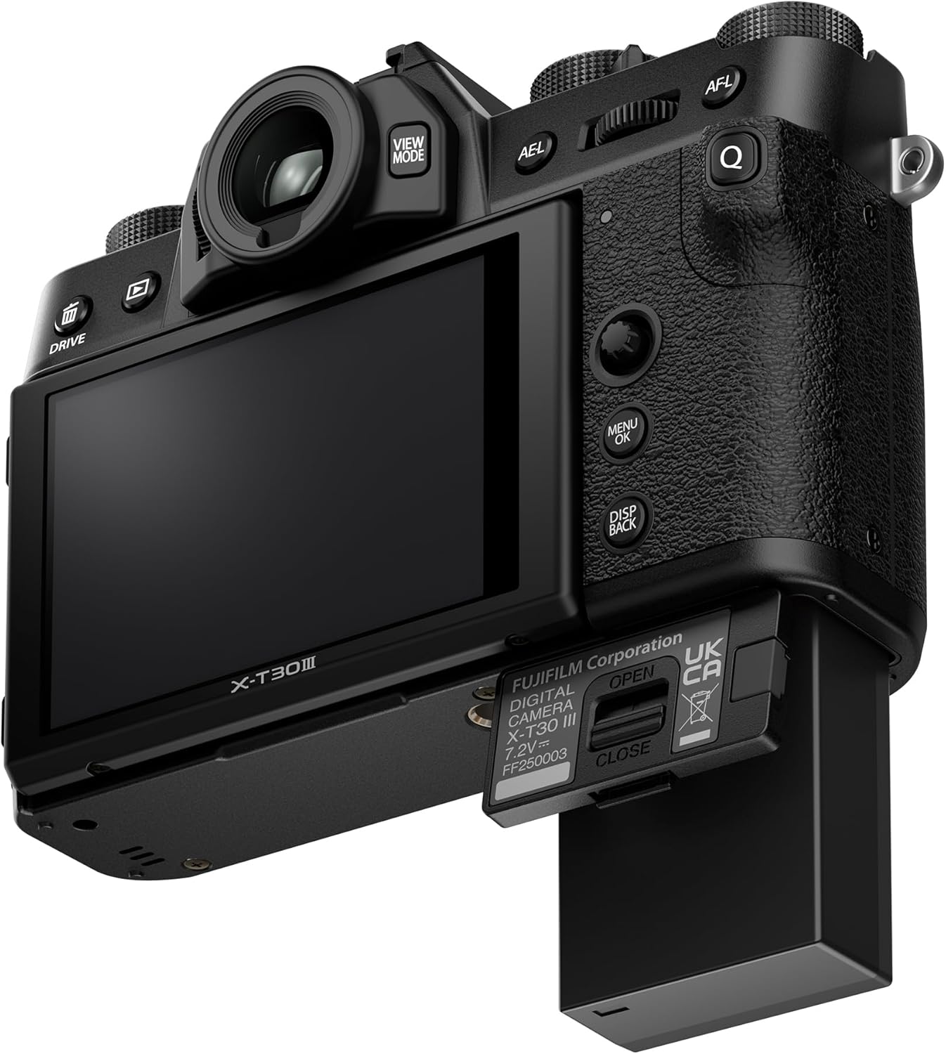 FUJIFILM X-T30 III Mirrorless Camera Body  Black