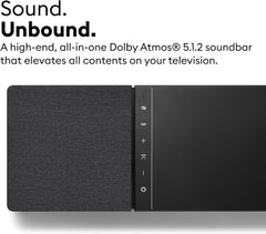 Devialet Dione - All-in-One HDMI Dolby Atmos Soundbar - Enhance Home Cinema - Patented Technologies for Immersive Sound - Seamless Connectivity