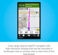Garmin DriveSmart 86  8-inch Car GPS Navigator with Bright  Crisp High-Resolution Maps and Garmin Voice Assist