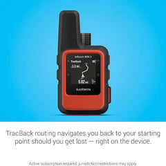Garmin inReach Mini 2  Lightweight and Compact Satellite Communicator  Hiking Handheld  Orange - 010-02602-00