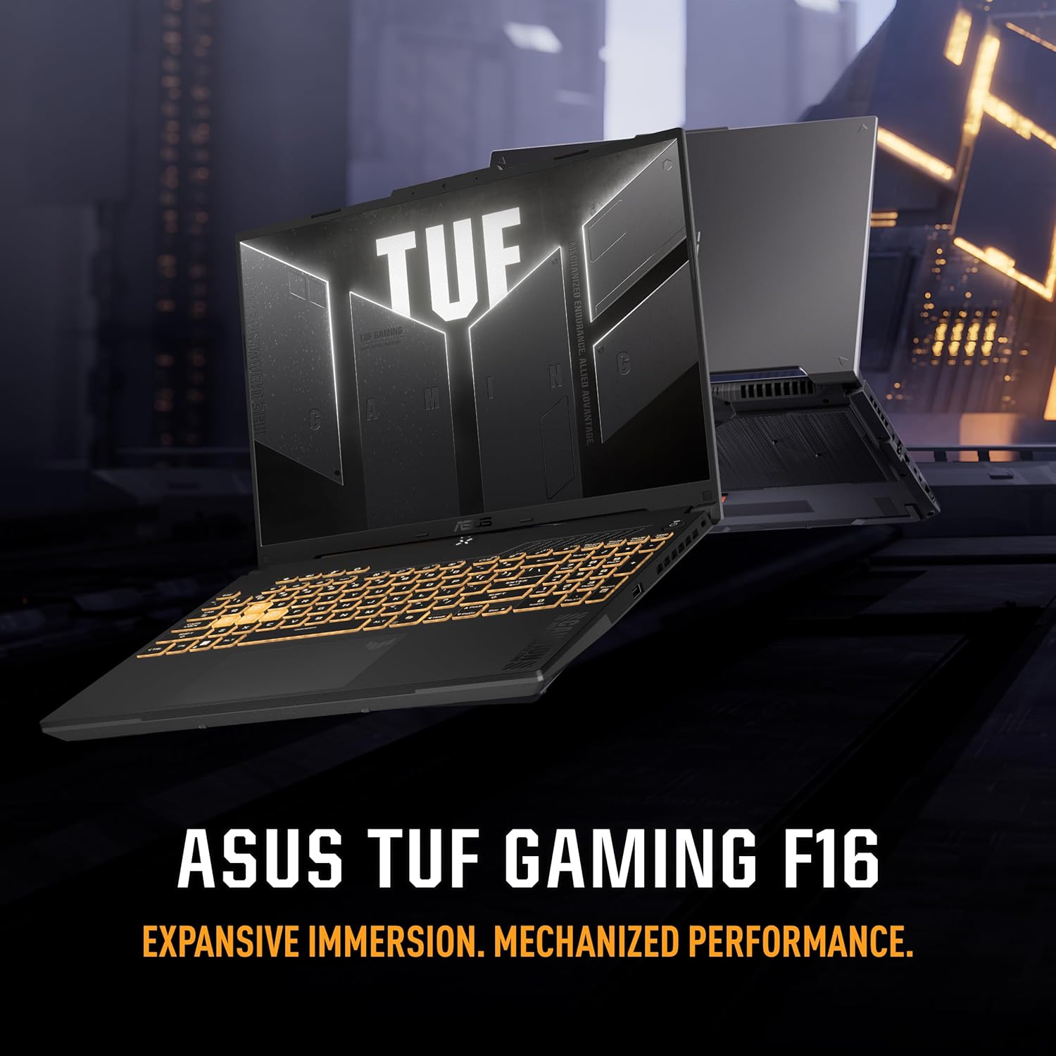 ASUS TUF Gaming F16 Gaming Laptop  16” FHD+ 144Hz IPS-Level 16:10 Display  Intel® Core™ 5 210H  NVIDIA® GeForce RTX™ 4050  16GB DDR5  512GB PCIe Gen4 SSD  Wi-Fi 6  Win11 Home  FX607VU-SS53
