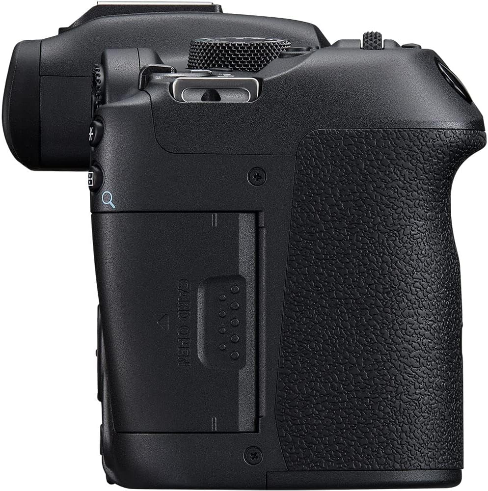 Canon EOS R7 Mirrorless Camera with 18-150mm Lens | Speed  Precision  and Versatility for Hybrid Creators (5137C009) + 64GB Memory Card + Canon Shoulder Bag